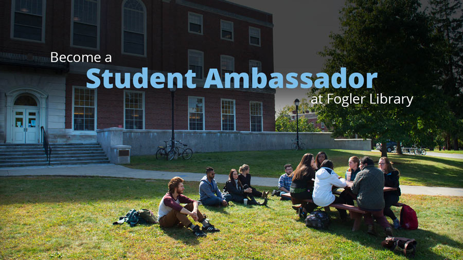 become a fogler library ambassador