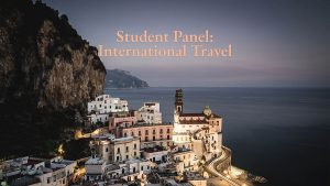international travel student panel event